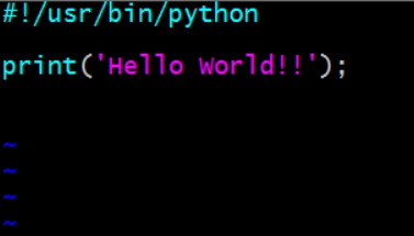 Python - Hello world!!